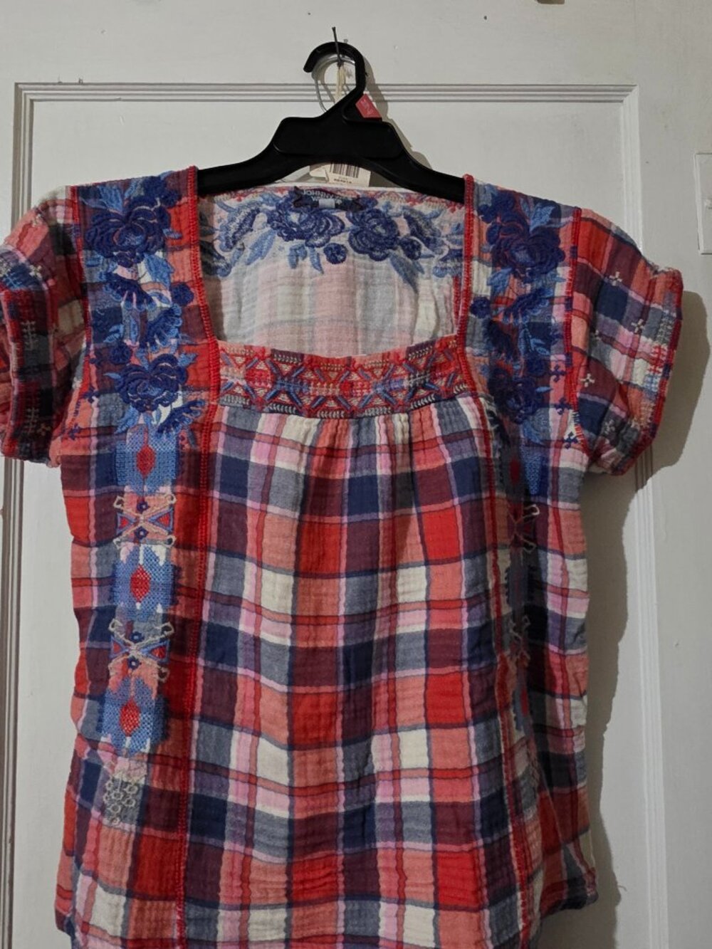Johnny Was square neck size M
